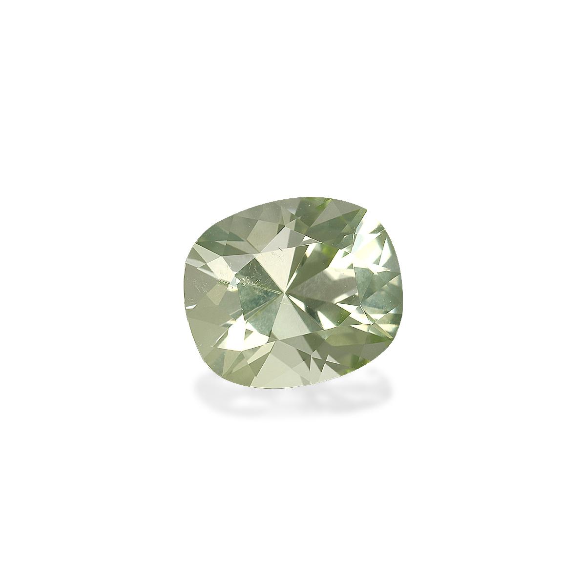 mist green green tourmaline, 6.45ct cushion cut — view 3