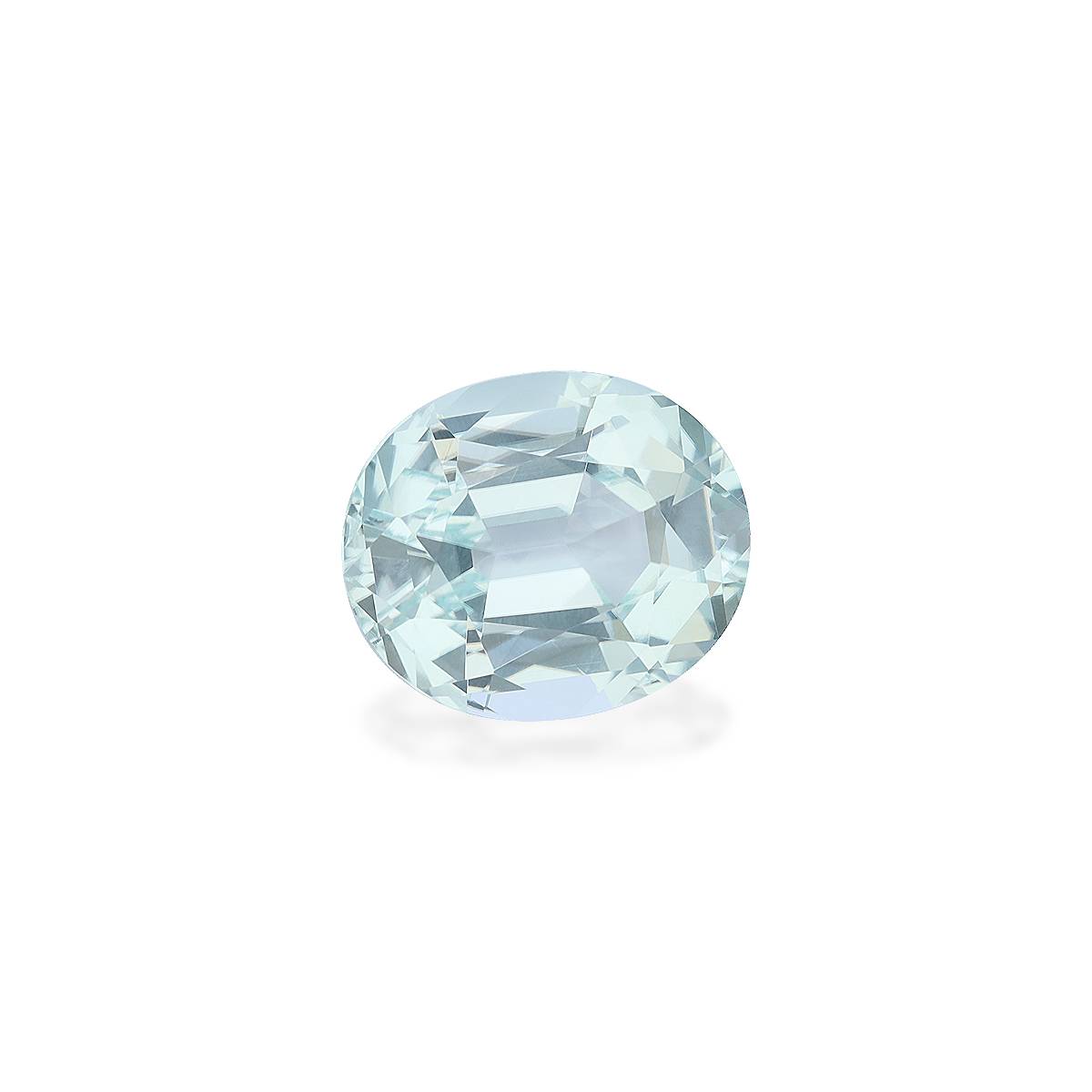 pale green green tourmaline, 8.09ct oval cut — view 3
