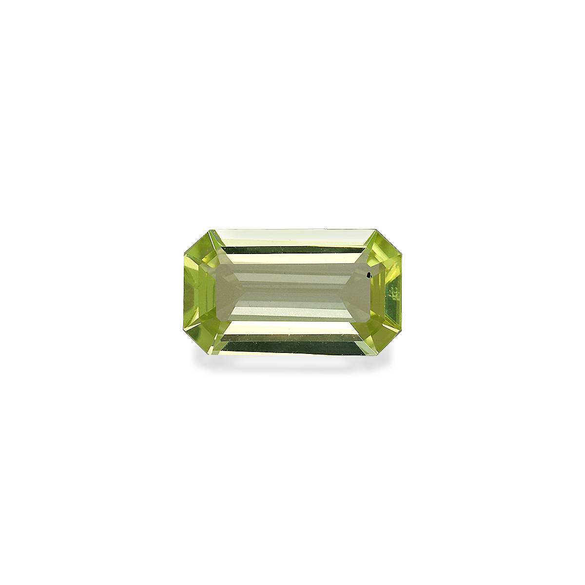 pale green green tourmaline, 2.12ct rectangular cut — main view