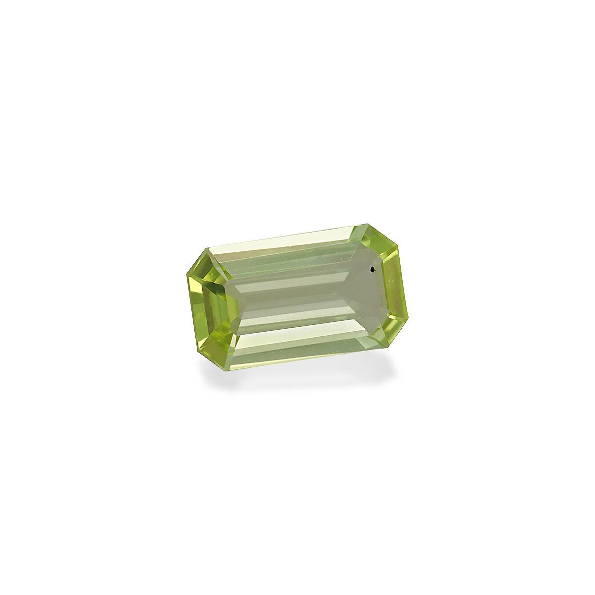 pale green green tourmaline, 2.12ct rectangular cut — view 3