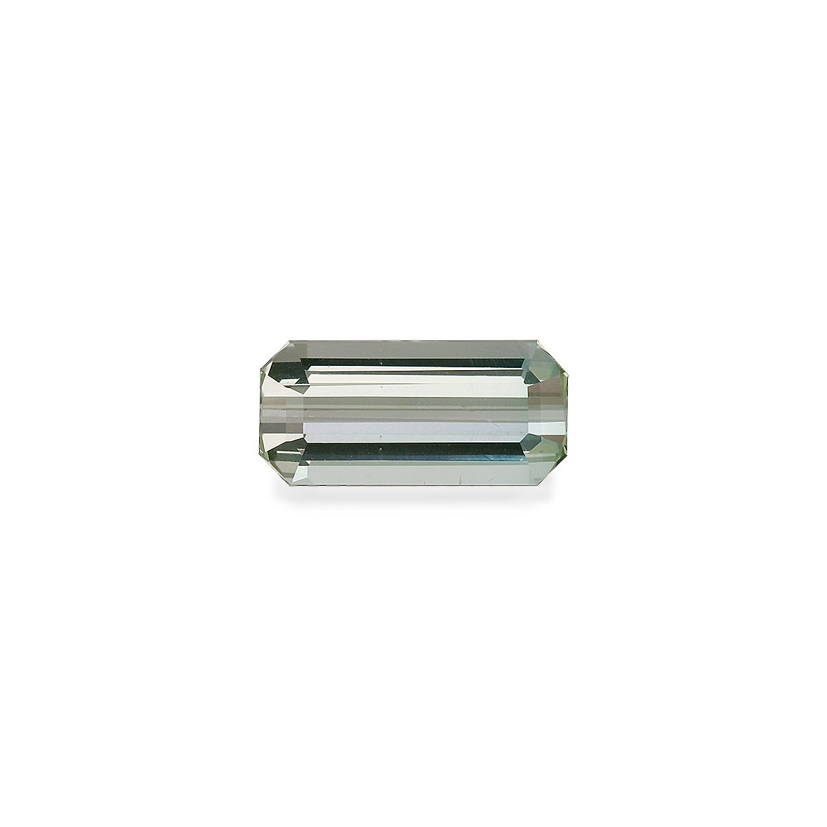 mist green green tourmaline, 2.11ct rectangular cut — main view