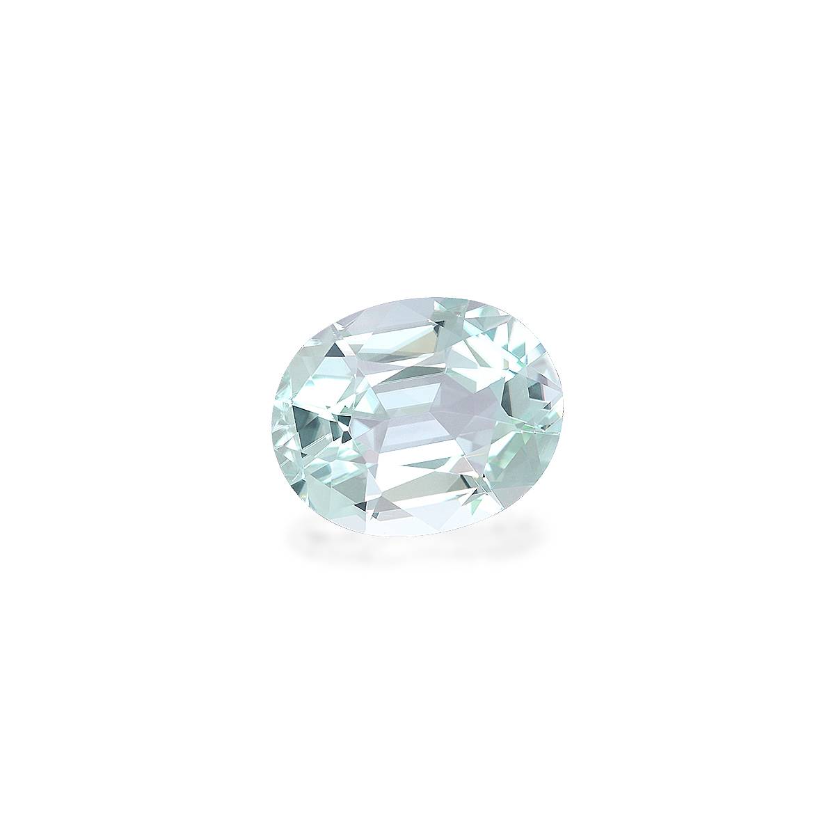 green green tourmaline, 5.26ct oval cut — view 3