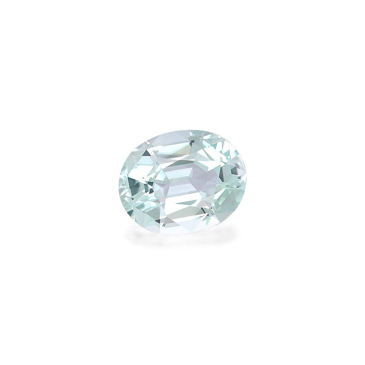 green green tourmaline, 5.26ct oval cut — view 3