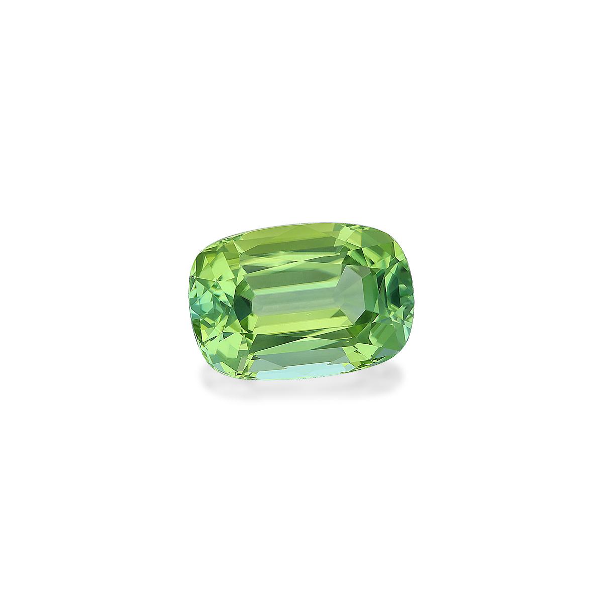 cotton green green tourmaline, 11.26ct cushion cut — view 3
