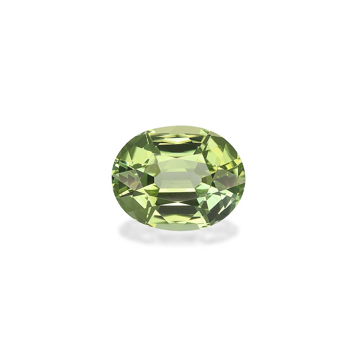 Pistachio Green Tourmaline 3.82ct - 11x9mm