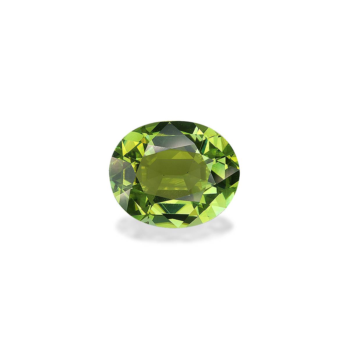 Lime Green Tourmaline 5.29ct - 13x11mm