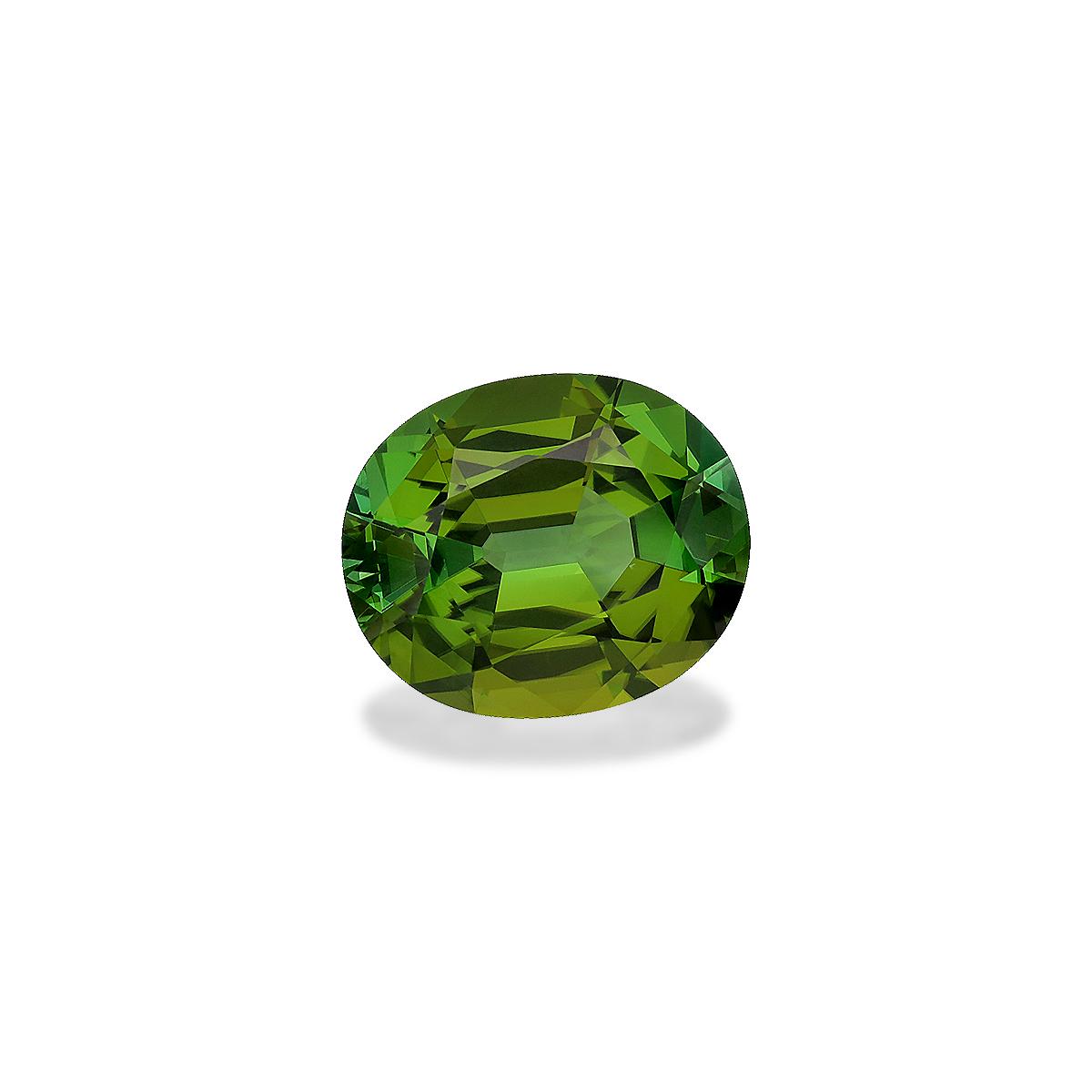 green green tourmaline, 10.85ct oval cut — view 3
