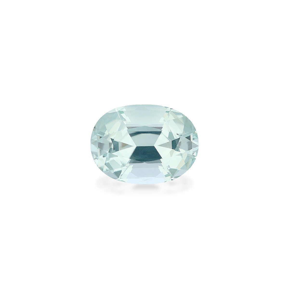 mist green green tourmaline, 16.12ct oval cut — main view