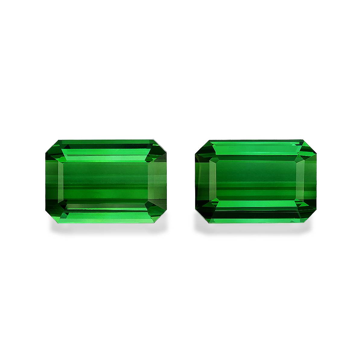 Green Tourmaline 38.24ct Pair