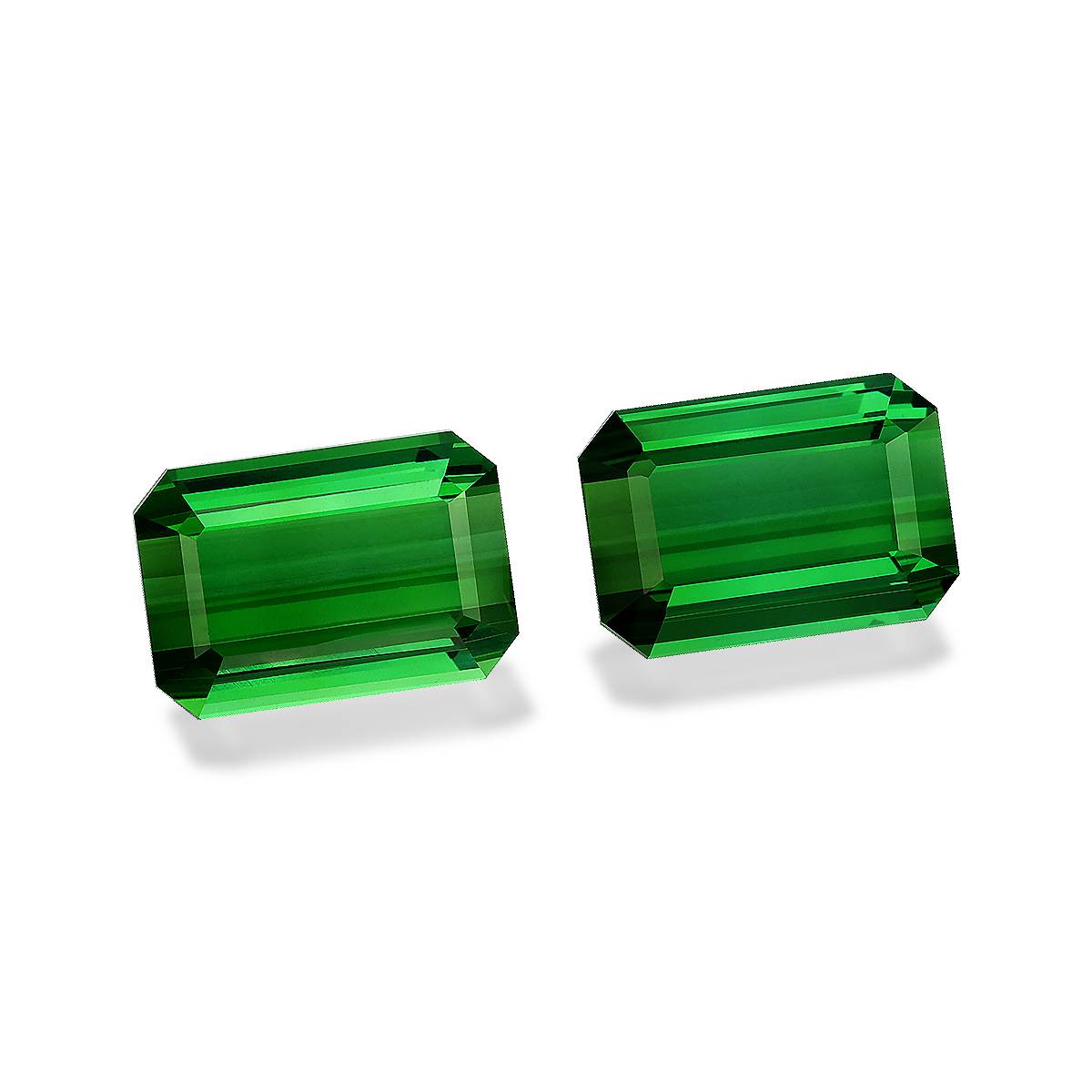 green green tourmaline, 38.24ct rectangular cut — view 3