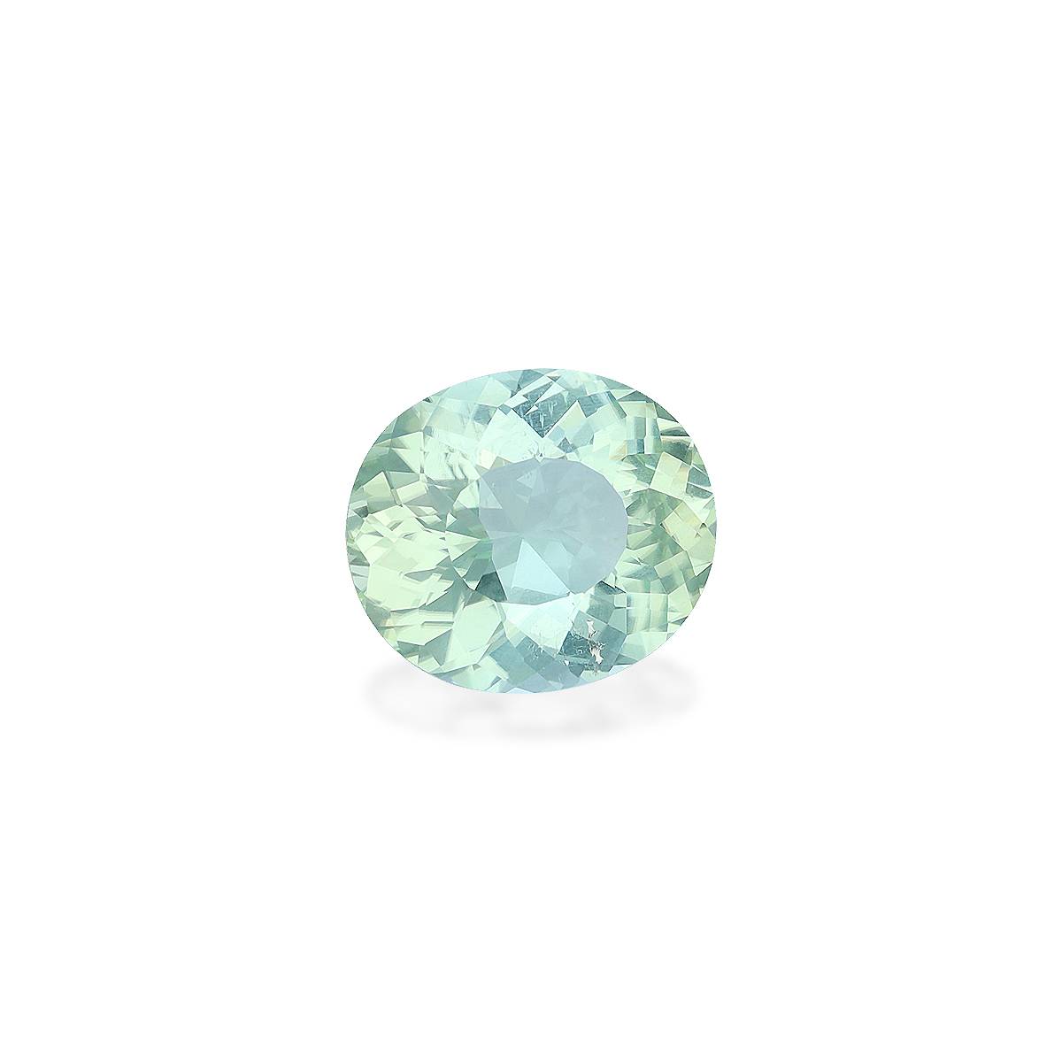seafoam green green tourmaline, 7.59ct oval cut — view 3