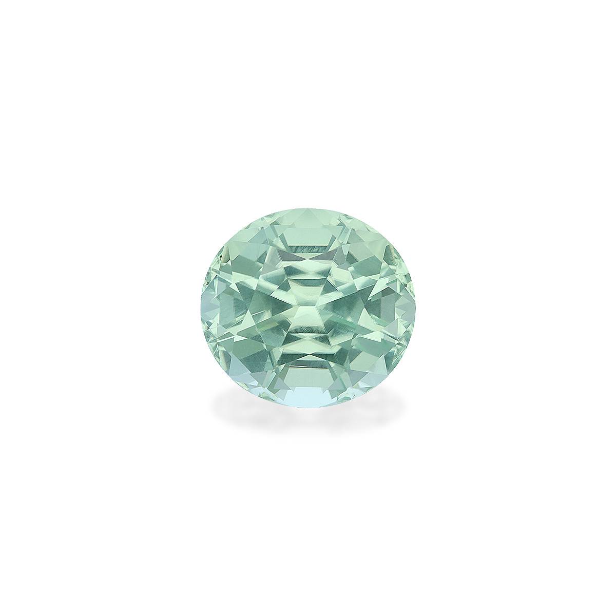 seafoam green green tourmaline, 9.1ct oval cut — main view