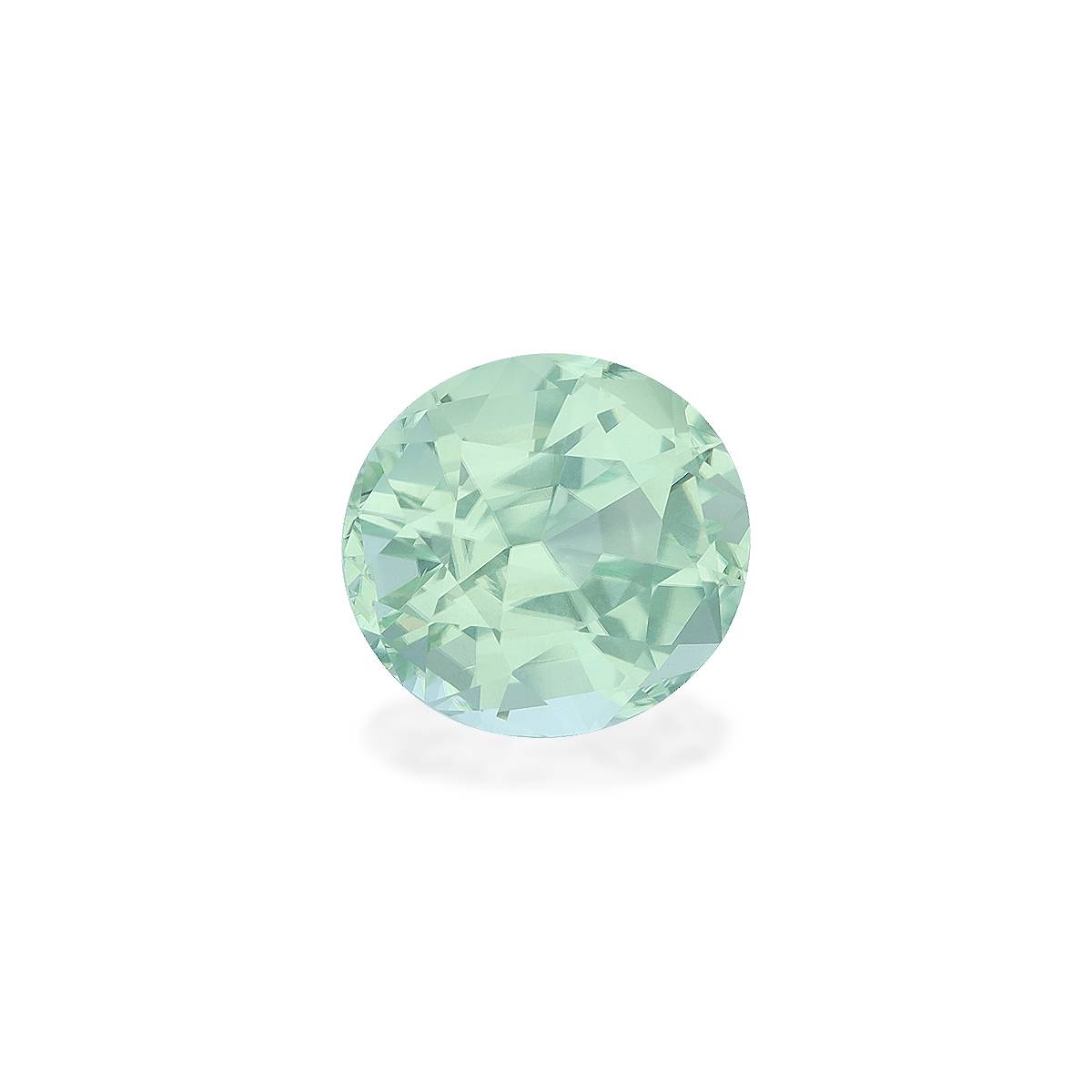 seafoam green green tourmaline, 9.1ct oval cut — view 3