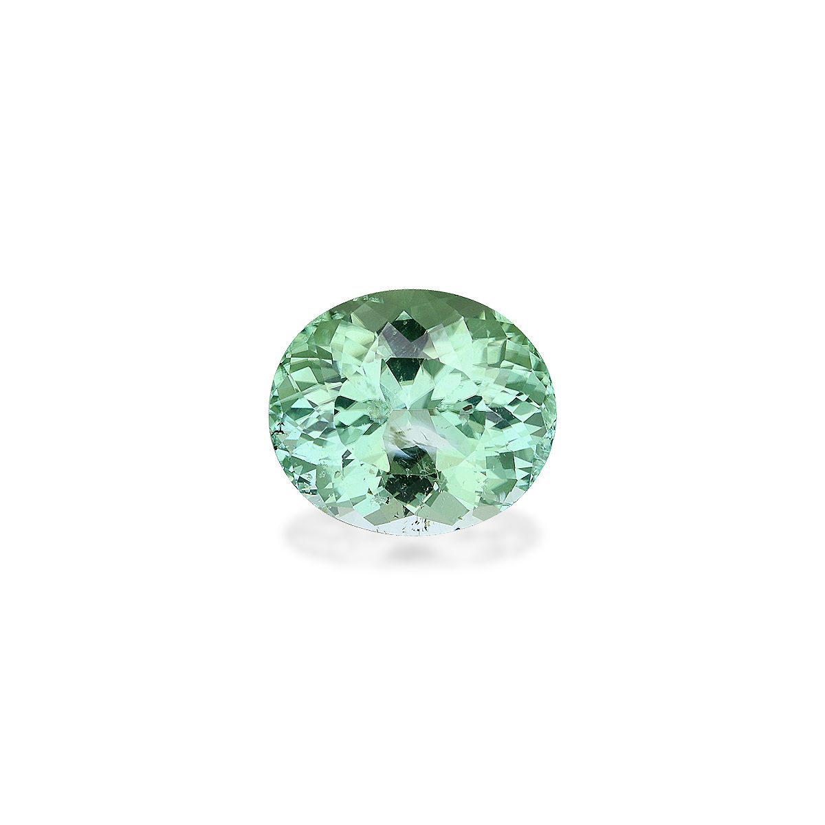 Seafoam Green Tourmaline 4.74ct - 12x10mm