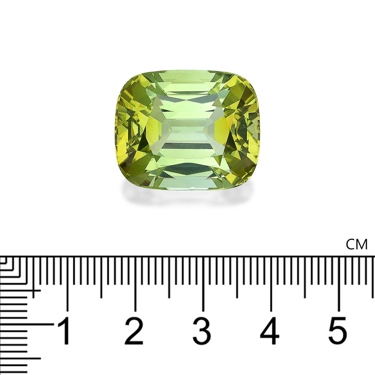 mix tourmaline, 42.2ct cushion cut — view 4