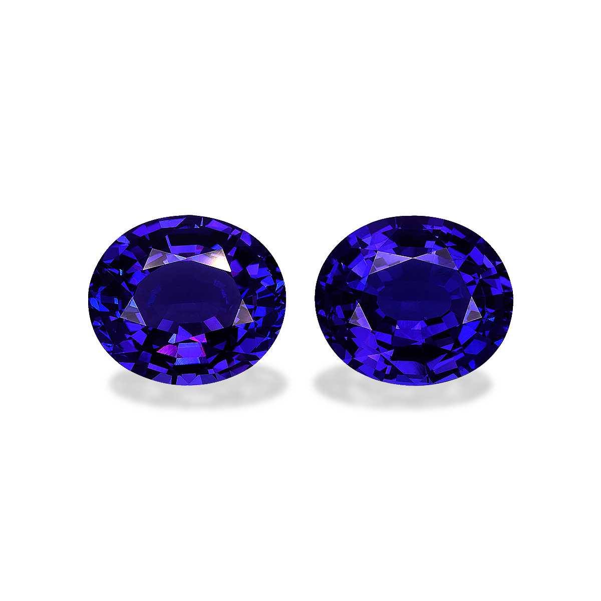 Blue Tanzanite 42.09ct Pair