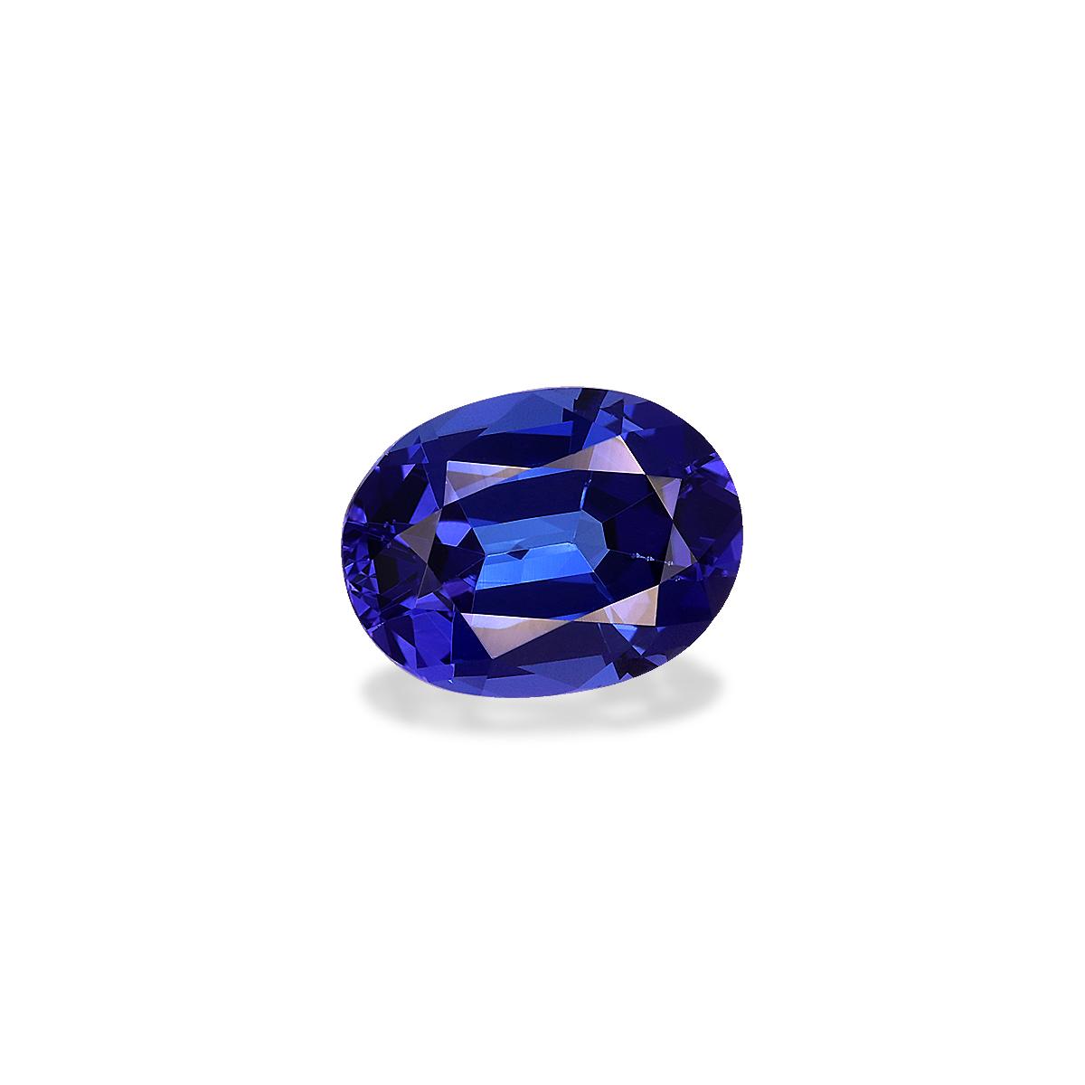 blue tanzanite, 2.15ct oval cut — view 3