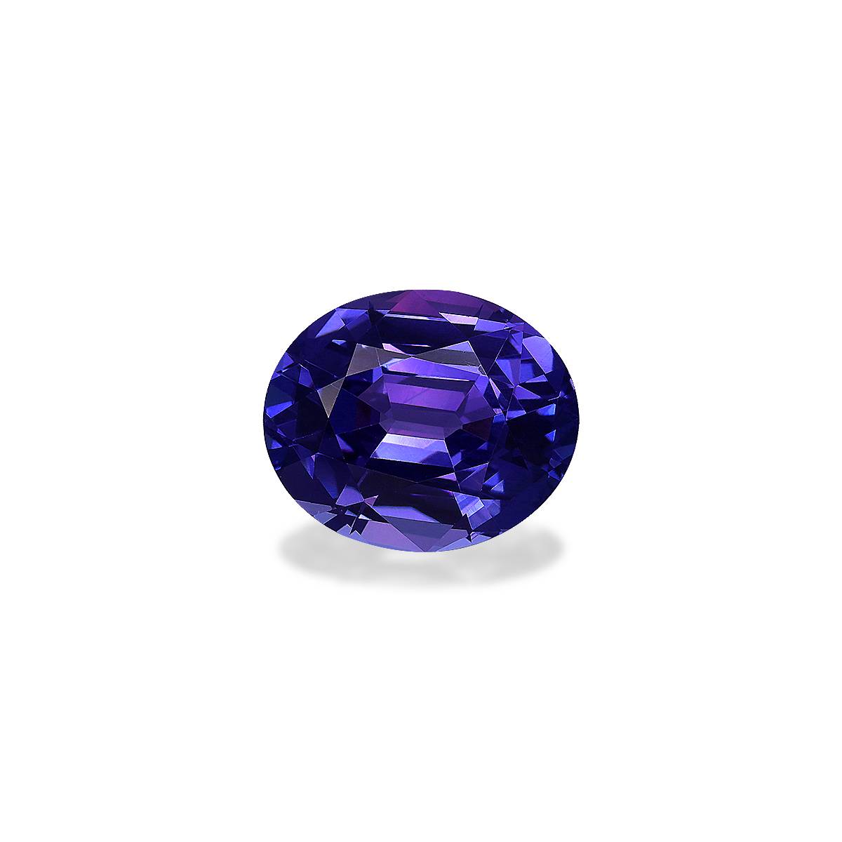 Violet Blue Tanzanite 6.12ct - 12x10mm