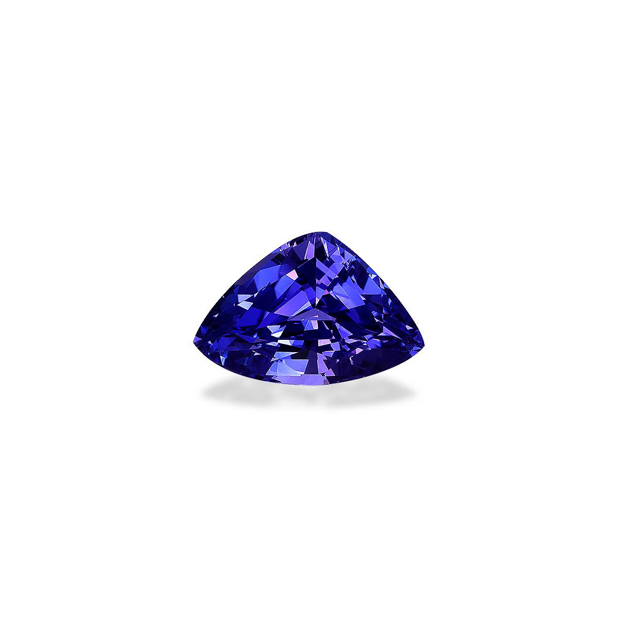 violet blue tanzanite, 6.92ct trilliant cut — main view