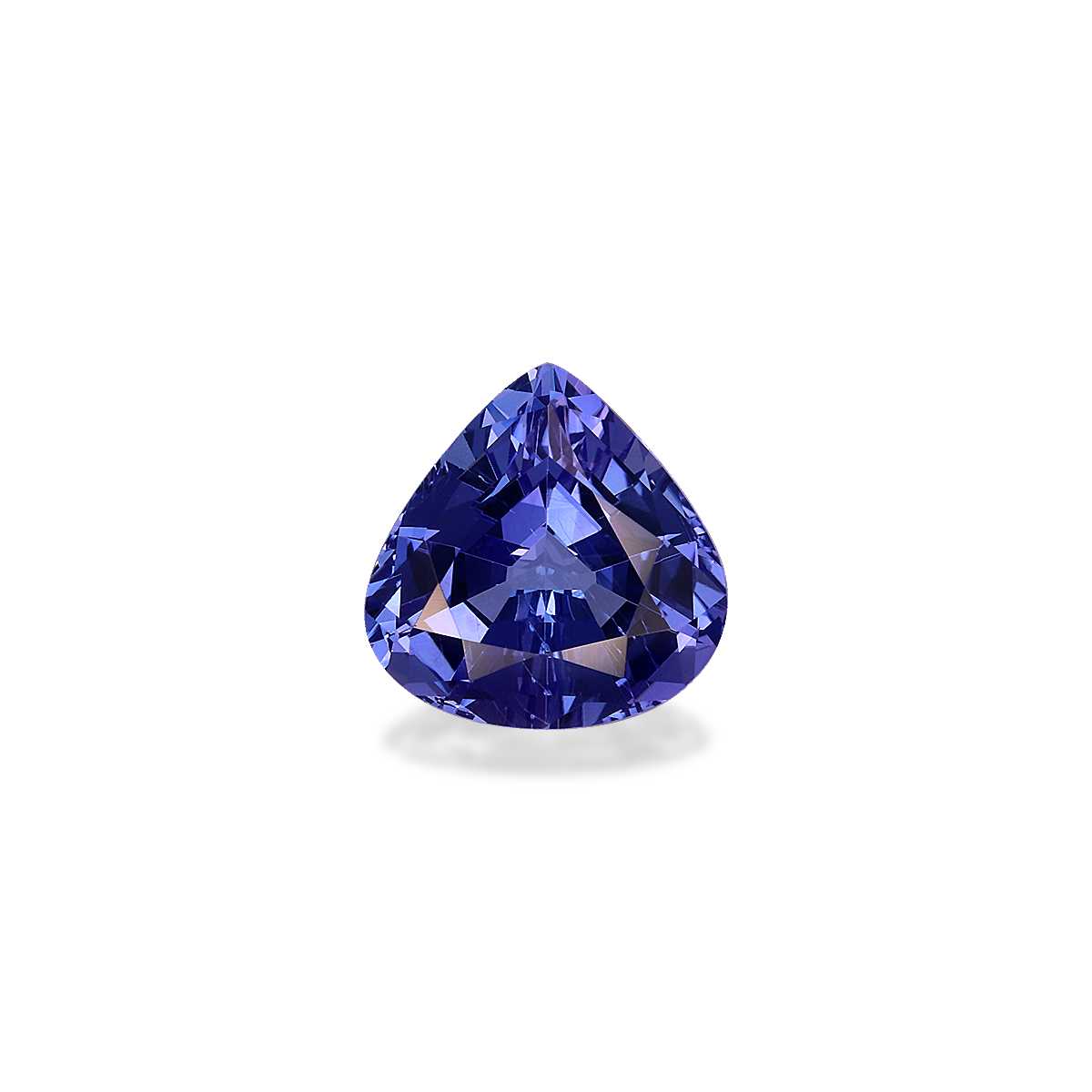 AA Violet Blue Tanzanite 2.98ct - 9mm