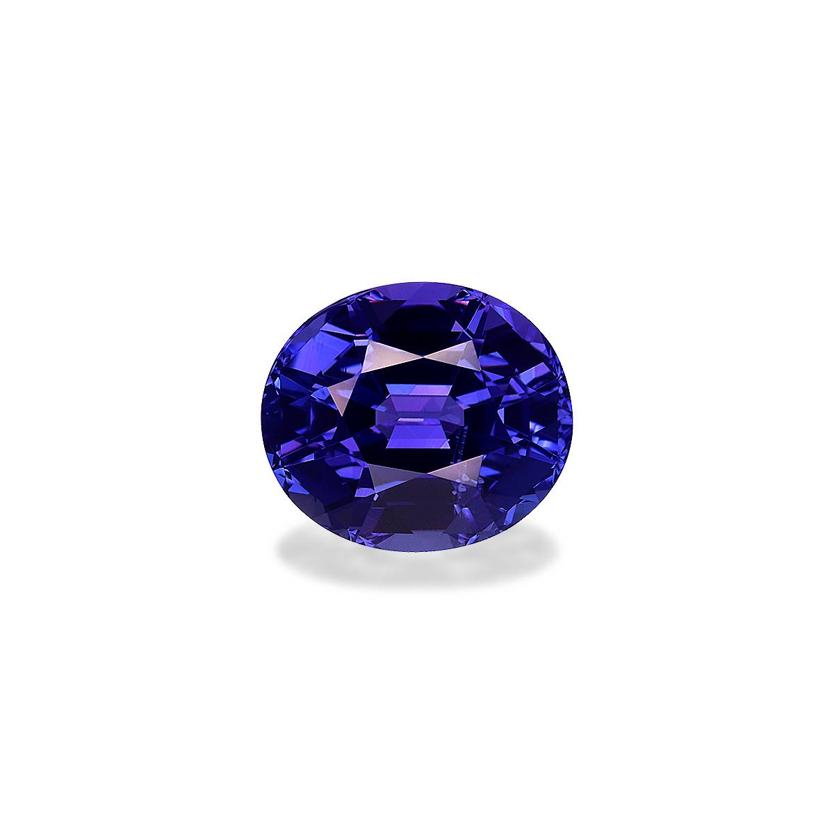 Violet Blue Tanzanite 6.59ct - 12x10mm