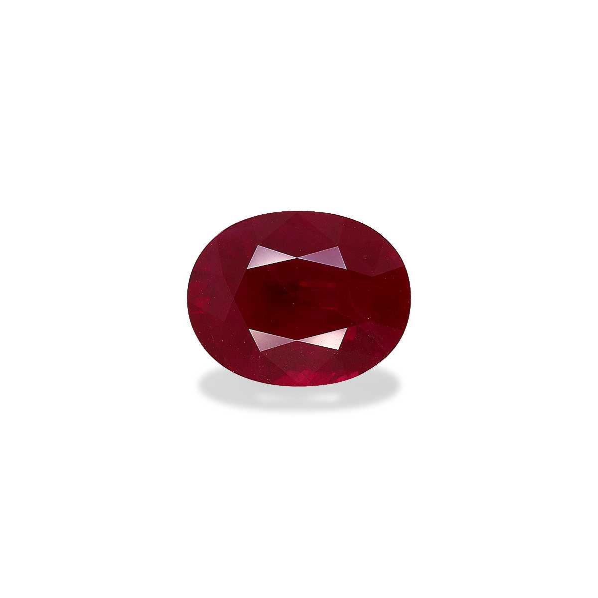 Red Burma Ruby 3.67ct - 10x8mm