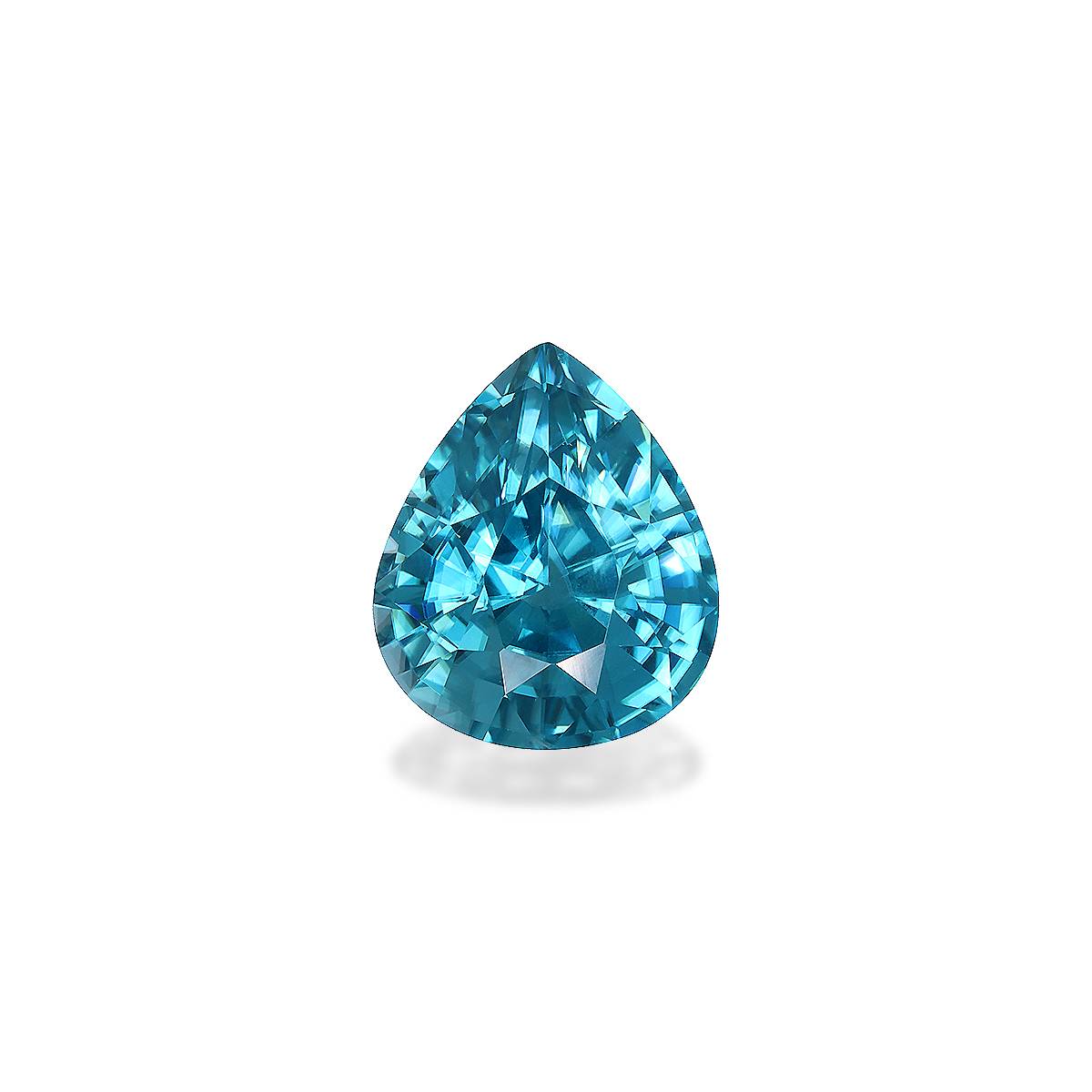 Blue Zircon 7.58ct - 12x10mm