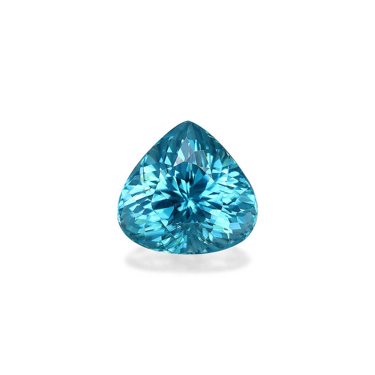 Blue Zircon 5.25ct - 9mm
