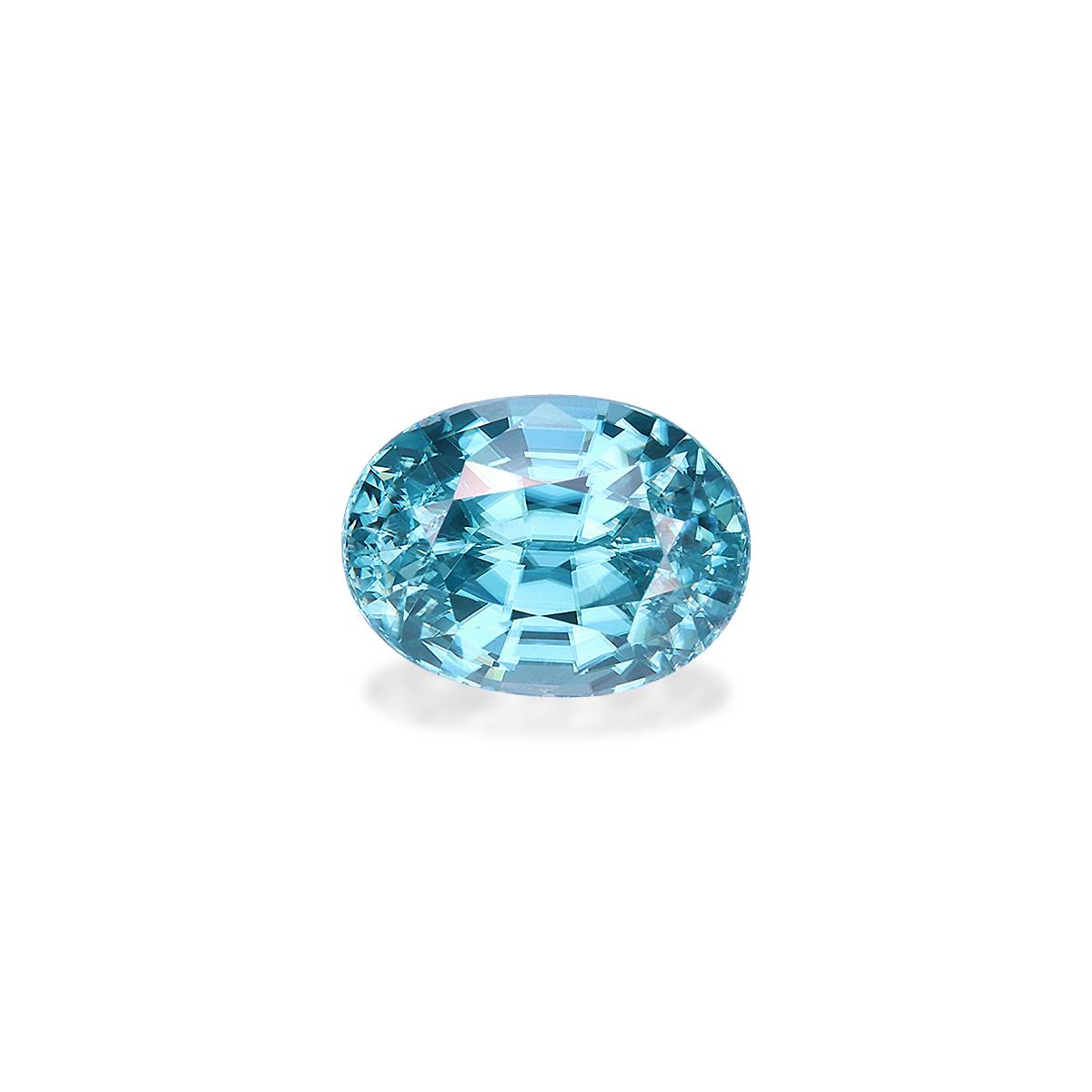 Blue Zircon 3.52ct - 9x7mm