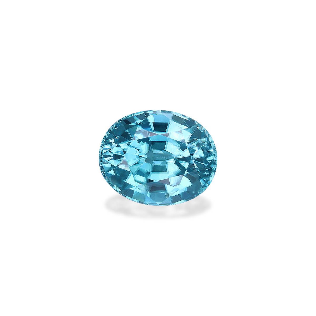 Blue Zircon 3.49ct - 9x7mm
