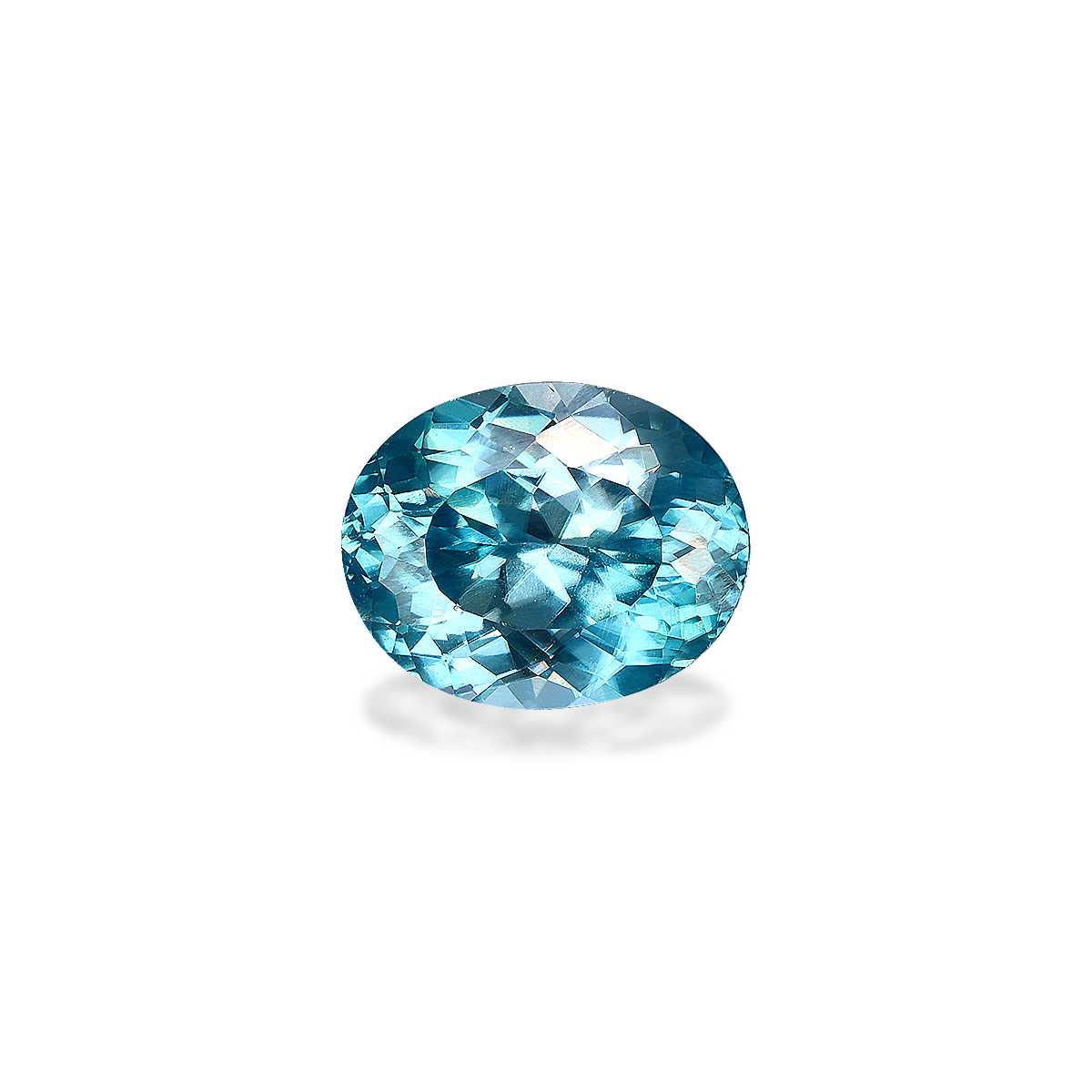 Blue Zircon 4.40ct - 10x8mm