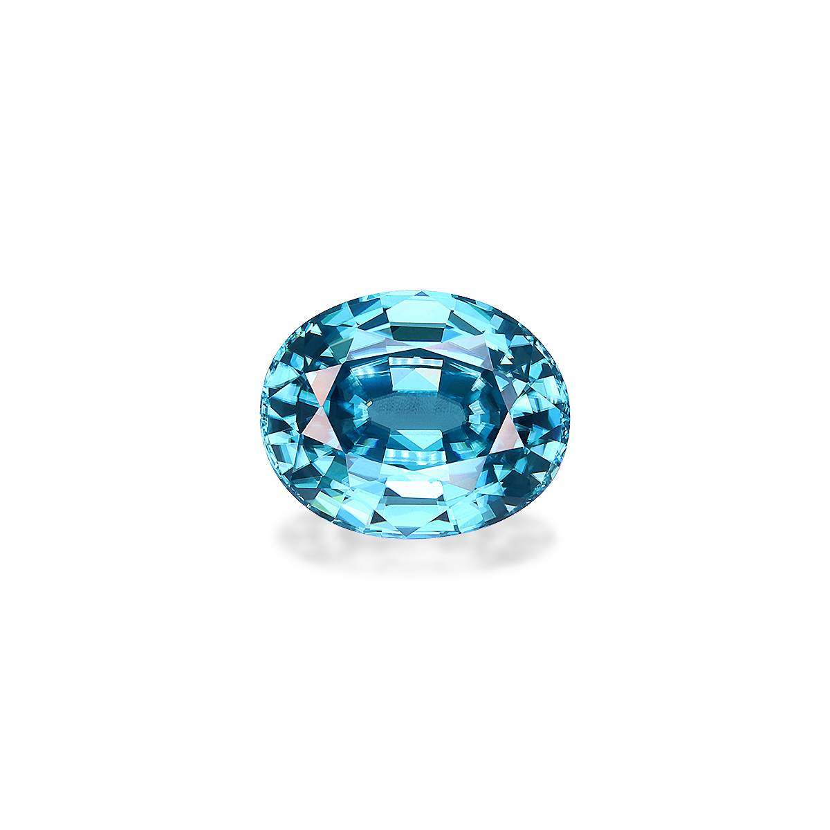 Blue Zircon 4.56ct - 10x8mm