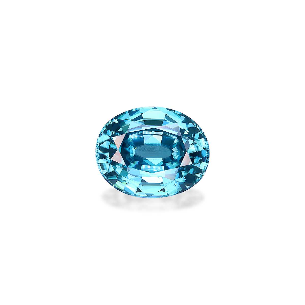 Blue Zircon 4.56ct - 10x8mm