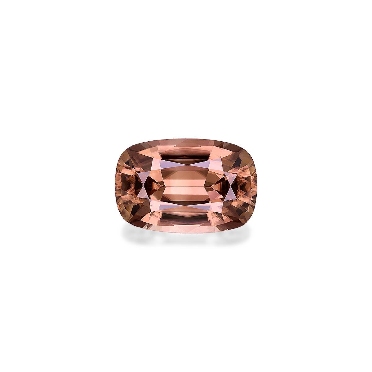cinnamon brown zircon, 31.71ct cushion cut — main view