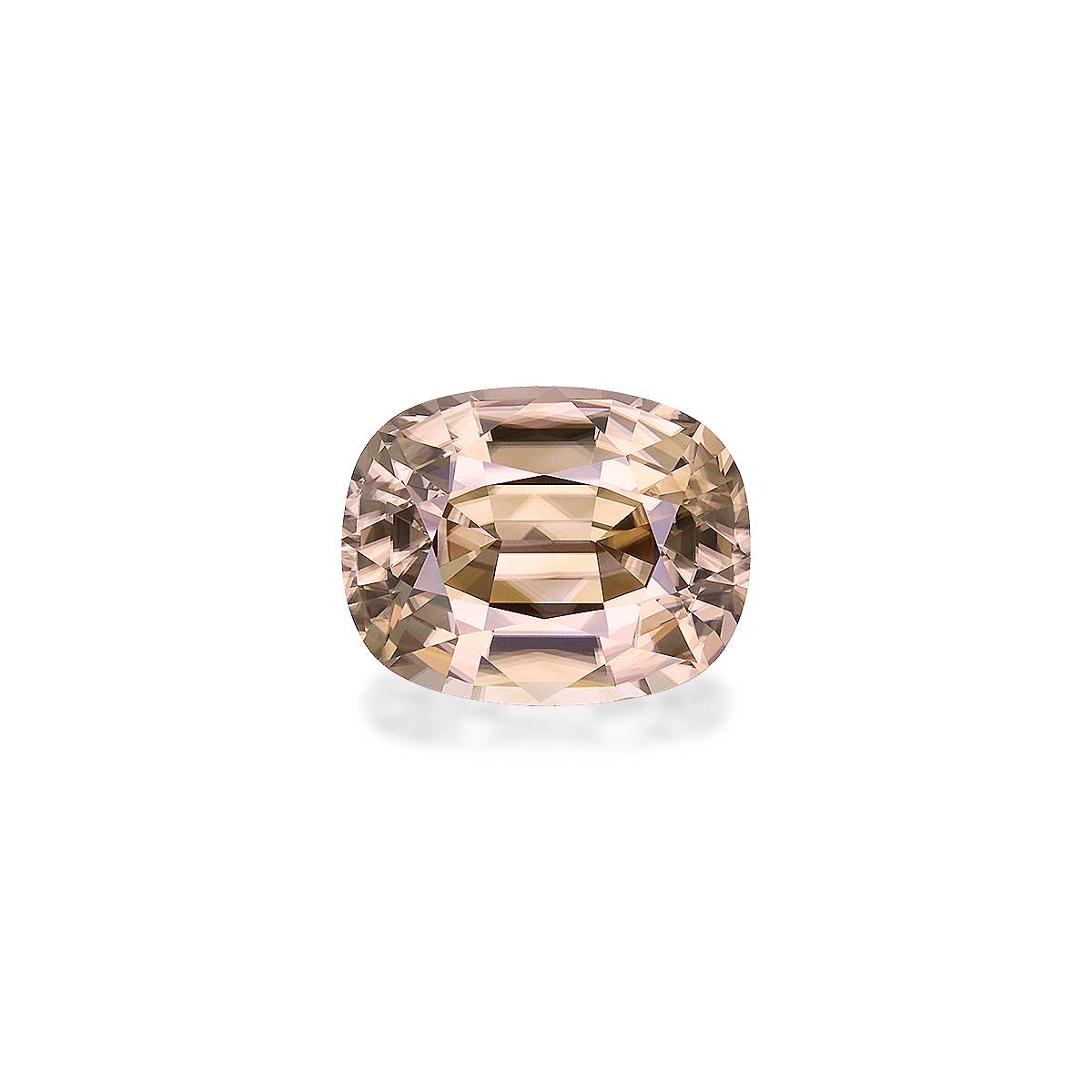 tan zircon, 19.64ct cushion cut — main view