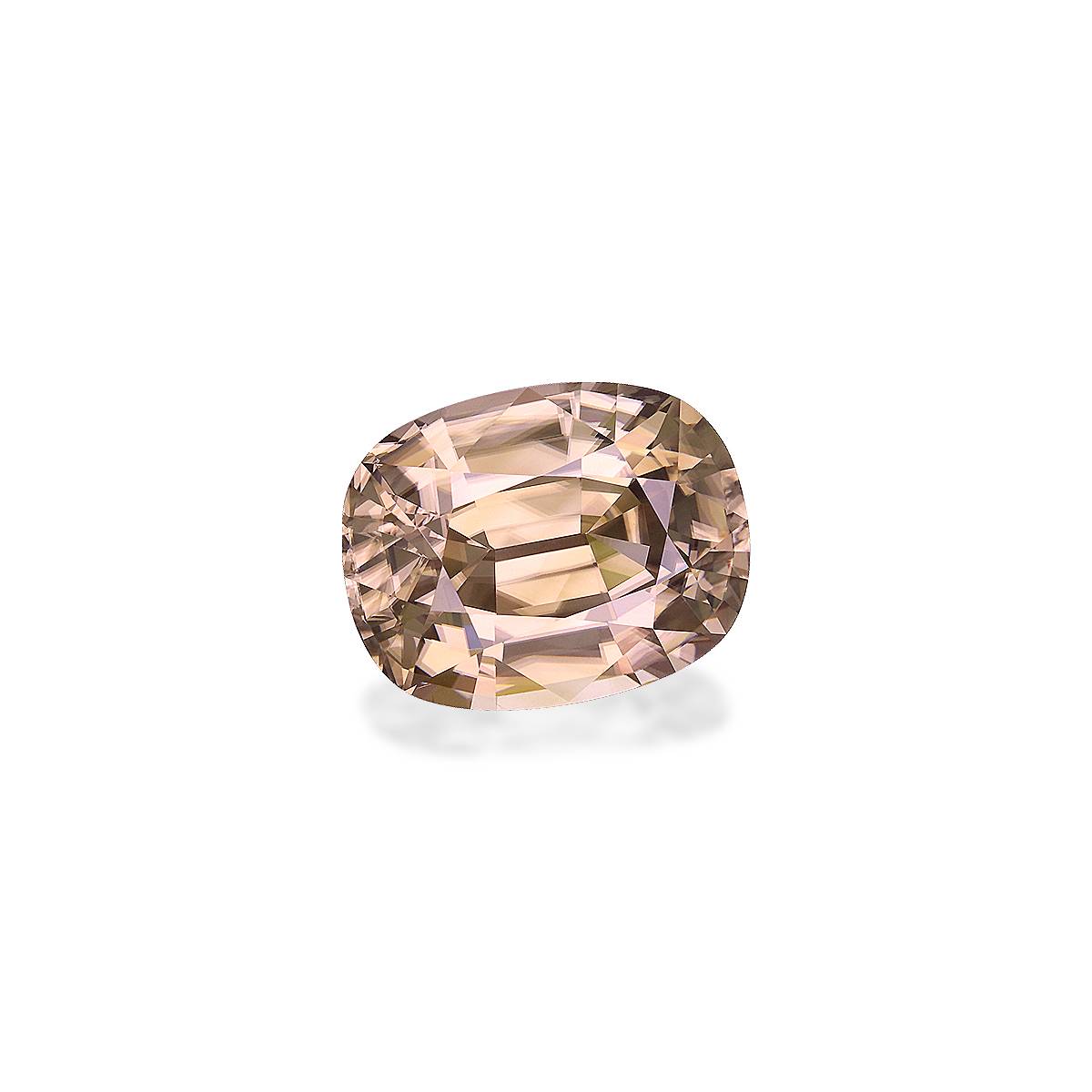 tan zircon, 19.64ct cushion cut — view 3