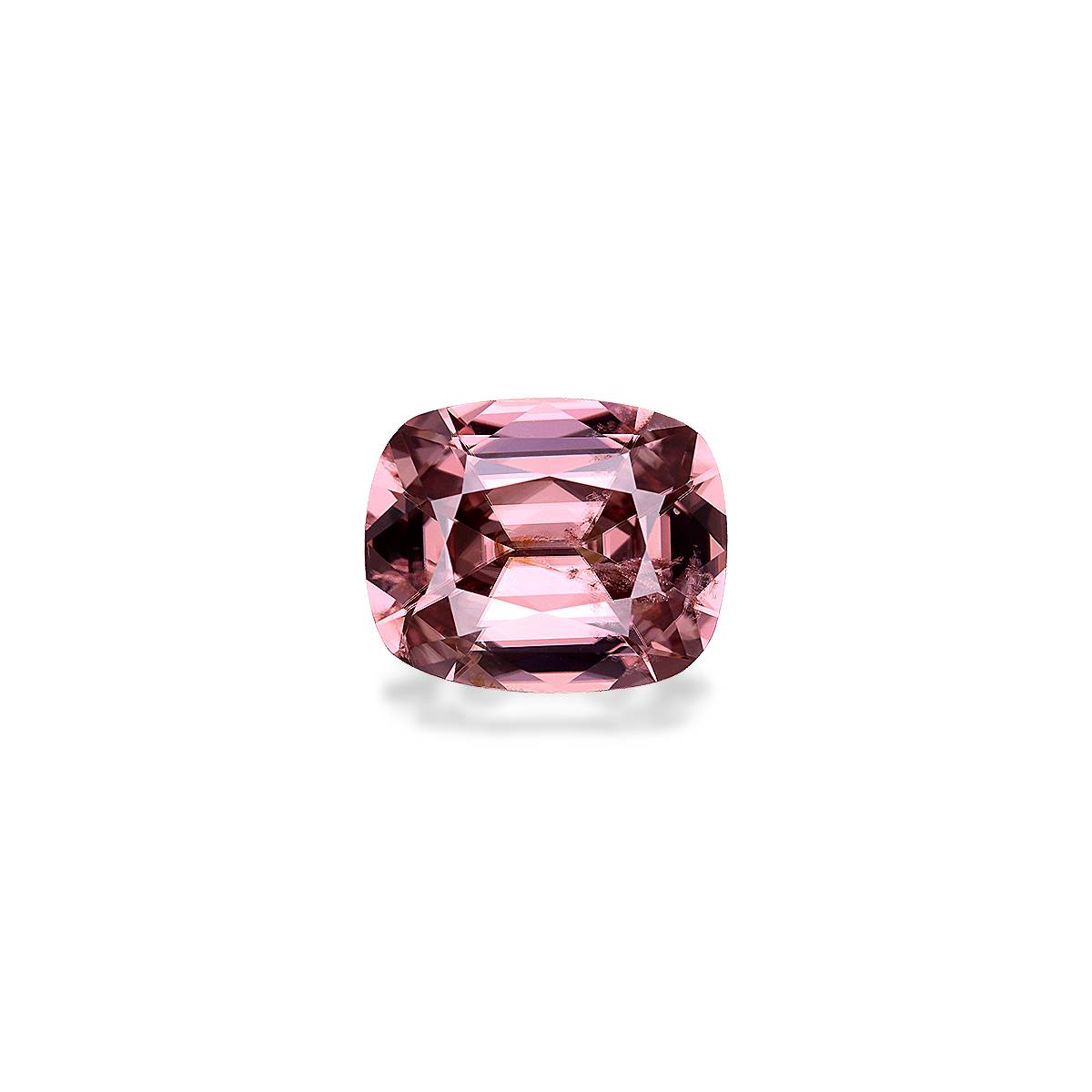 pink pink zircon, 3.65ct cushion cut — main view