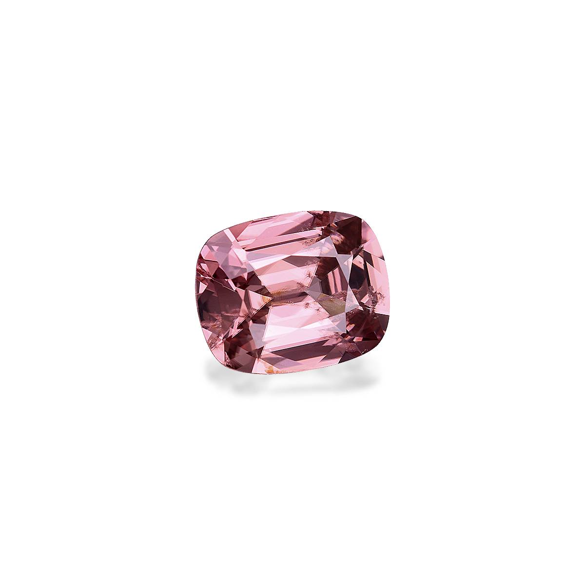 pink pink zircon, 3.65ct cushion cut — view 3
