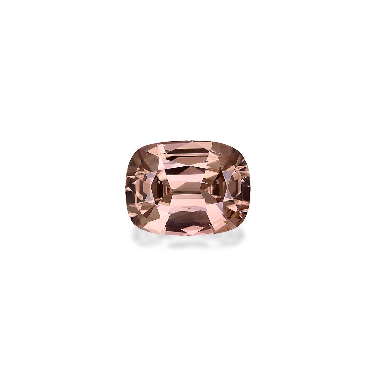 sepia tan zircon, 2.29ct cushion cut — main view